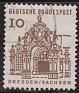 Germany 1964 Architecture 10 Pfennig Brown Scott 903. Alemania 1964 903. Uploaded by susofe